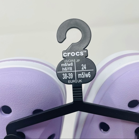 Crocs Bayaband Lavender Light Purple Clogs 205089 - Picture 8 of 16